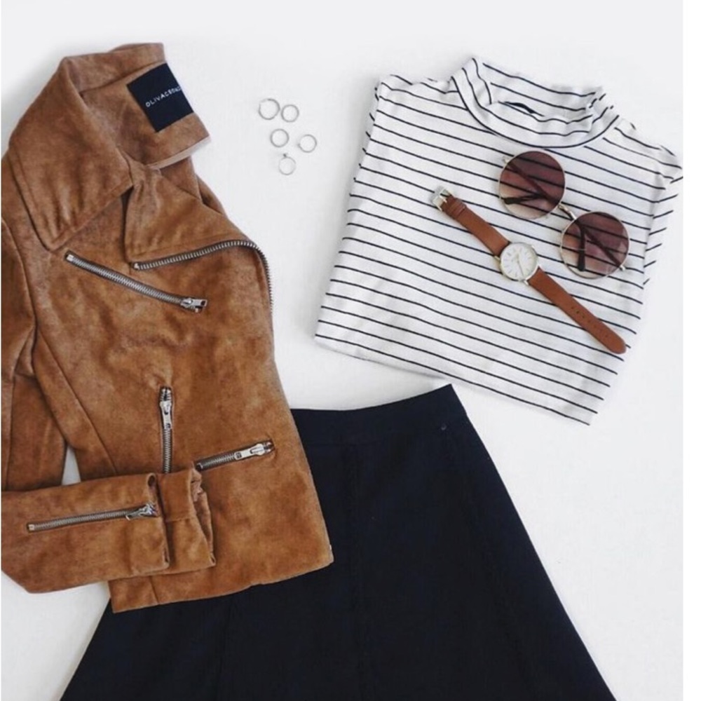 Club Monaco suede jacket NWT