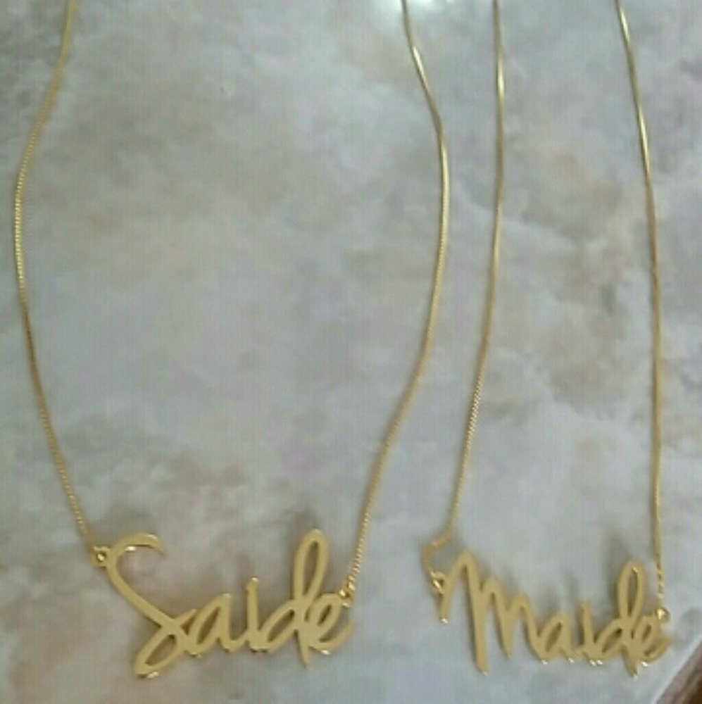 Silver Gold Plated ??PERSONALIZED?? Necklaces