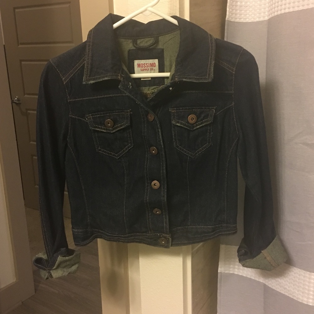 Dark Denim Jean Jacket