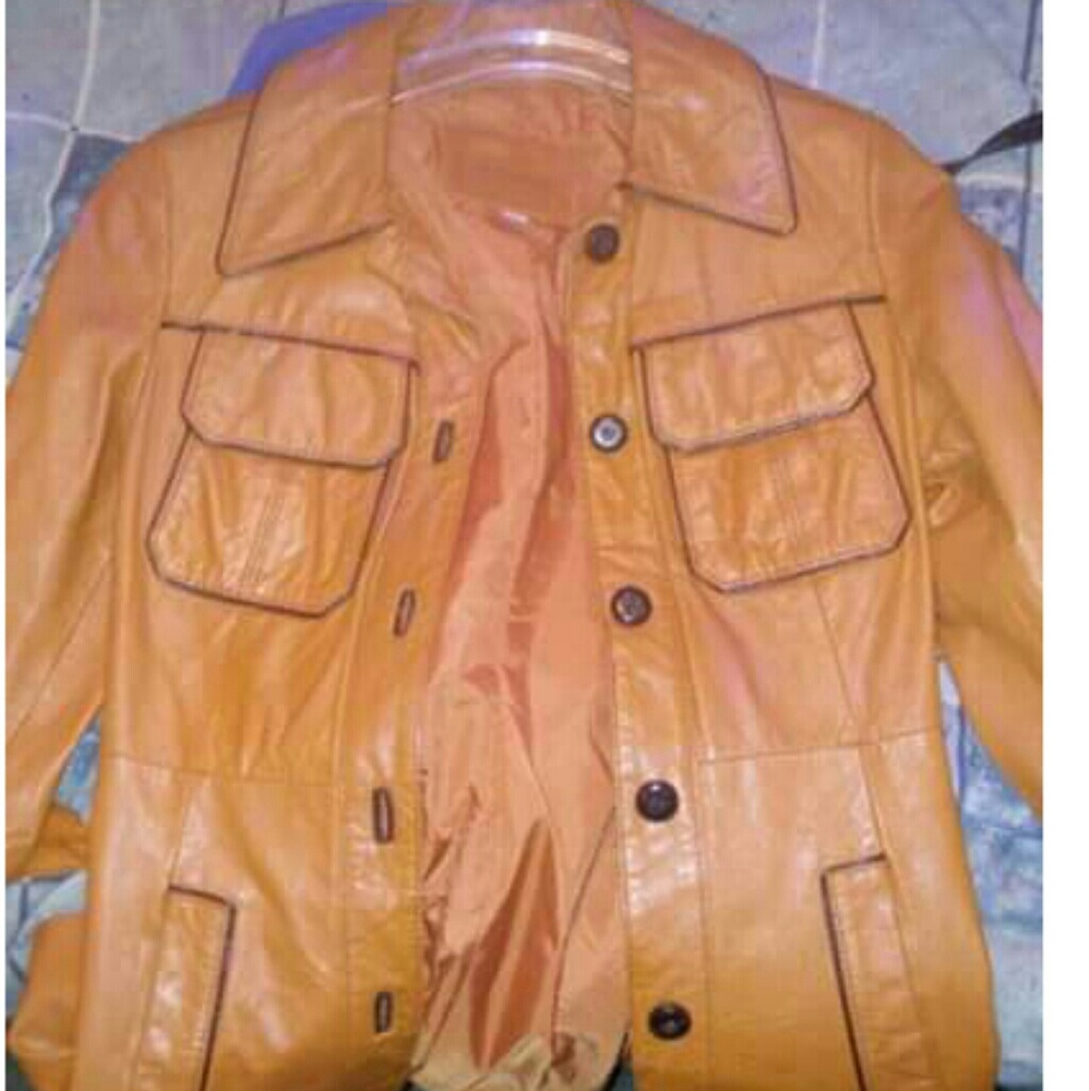 The tannery 100 % genuine leather coat