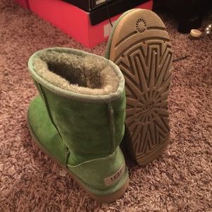 Green Classic Uggs