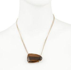 Kendra Scott Maude necklace in Tiger's eye
