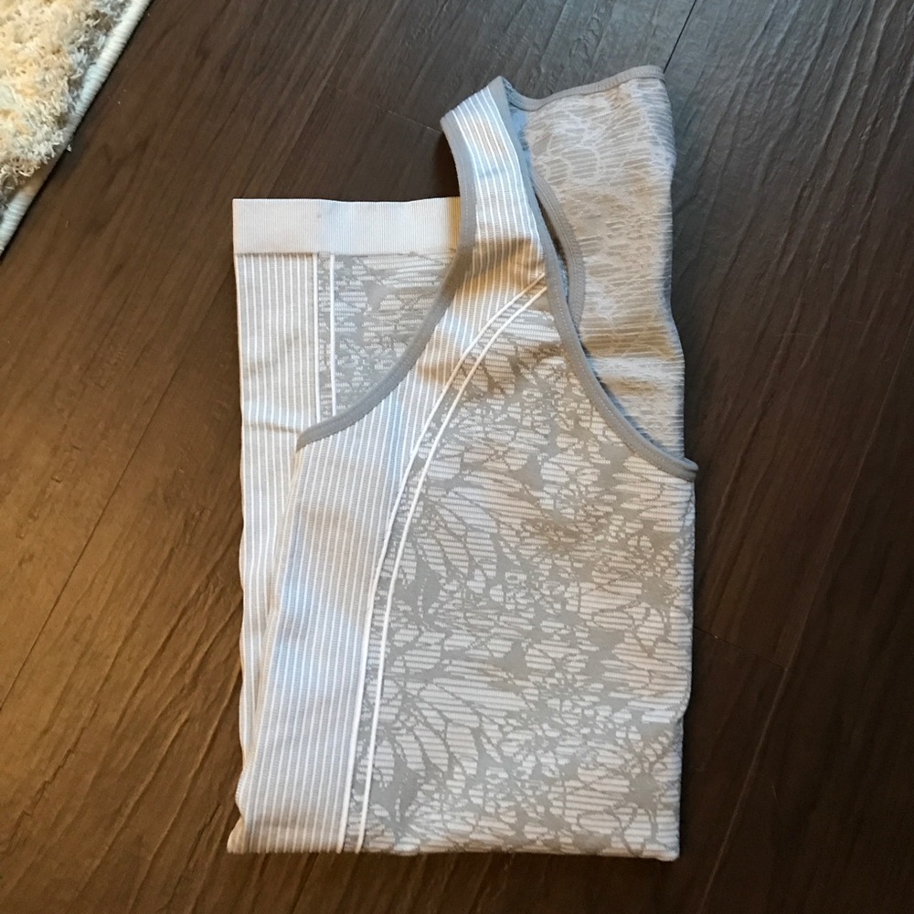 Gray Fabletics racerback tank