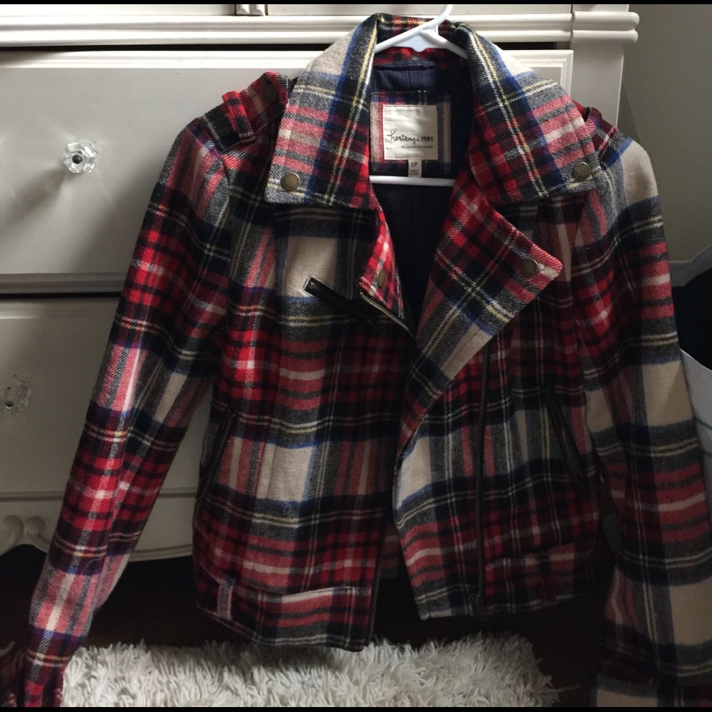 Plaid jacket