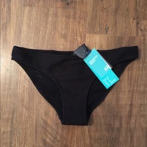 NWT H&M Swim Bottom Size 8 black