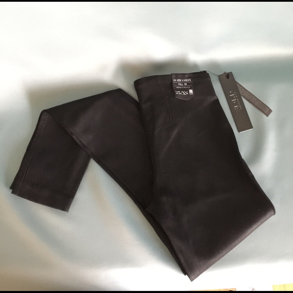 Solddesign Lab Skins black skinny pant size 25
