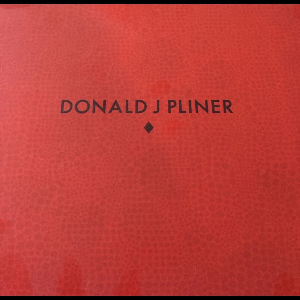 Donald J Pliner Black Brushed Suede Ankle Boots