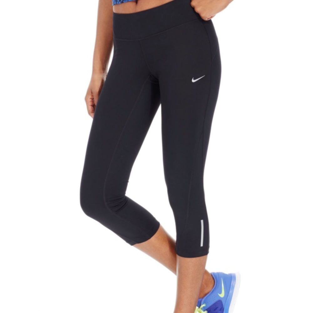 Nike running dri fit crop leggings