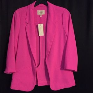 Hot pink blazer
