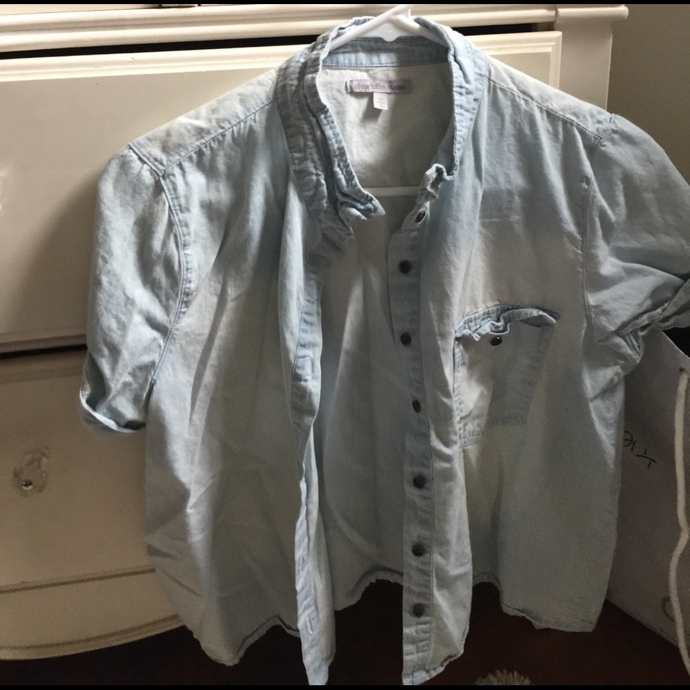Denim t shirt