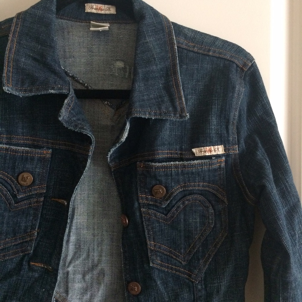 Denim jacket :: frankie b