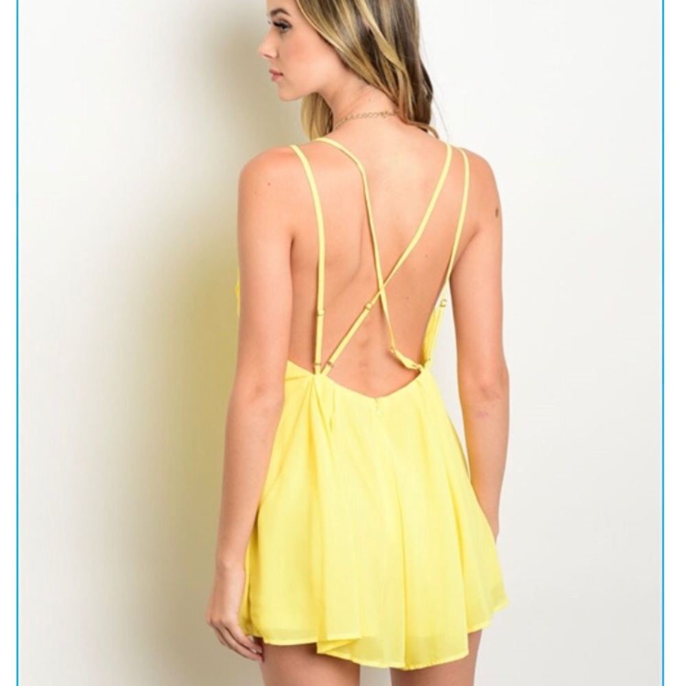 LAST ONE FINAL PRICE!!✨Chiffon Romper - Picture 4 of 5