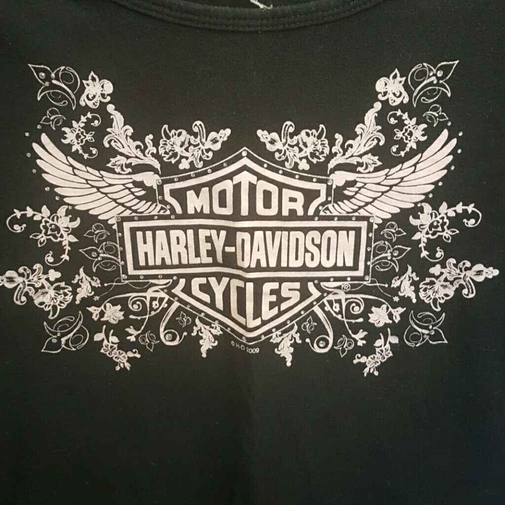Harley Davidson Black tee from Bahamas