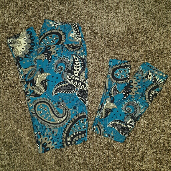 LuLaRoe Pants - Mommy and Me Leggings