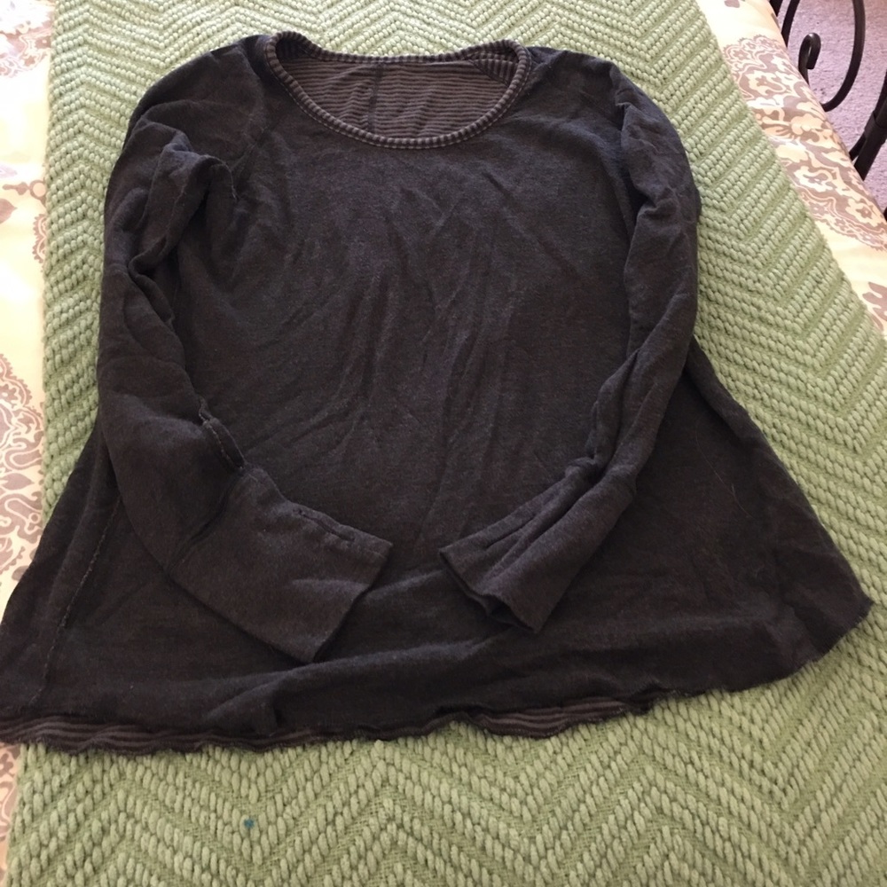 Lululemon Open Your Heart Reversible L/S Top