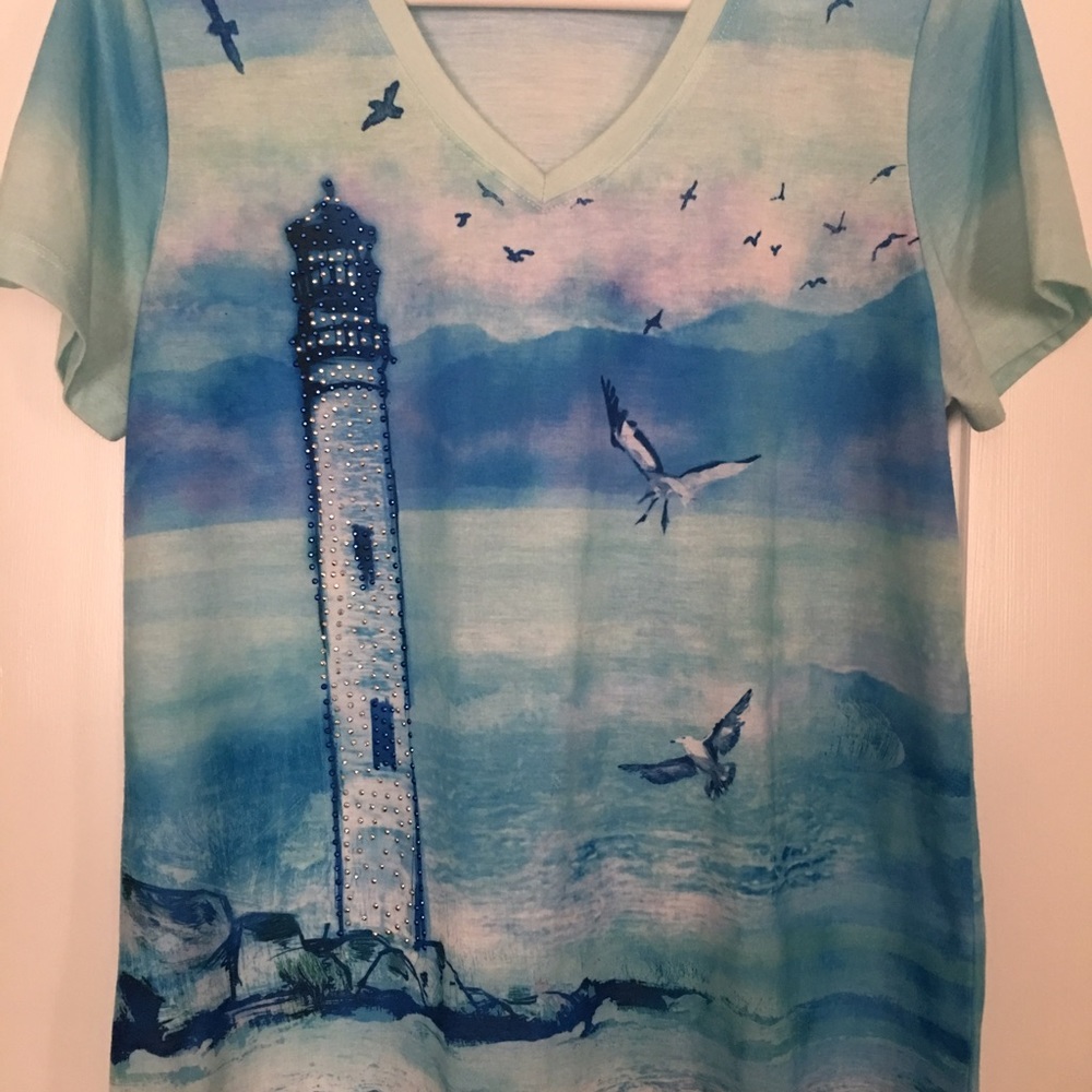 Ladies Short Sleeve Top