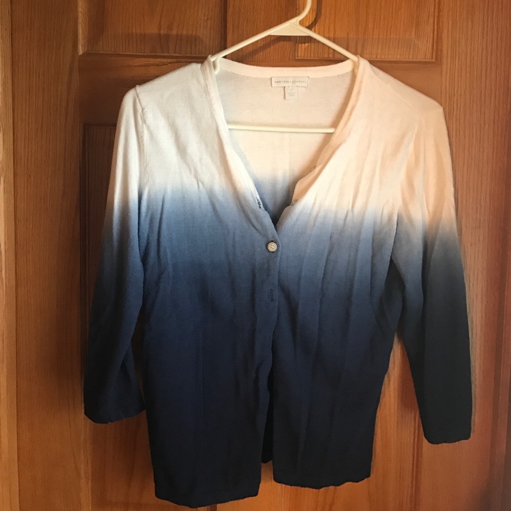 Ombré cardigan