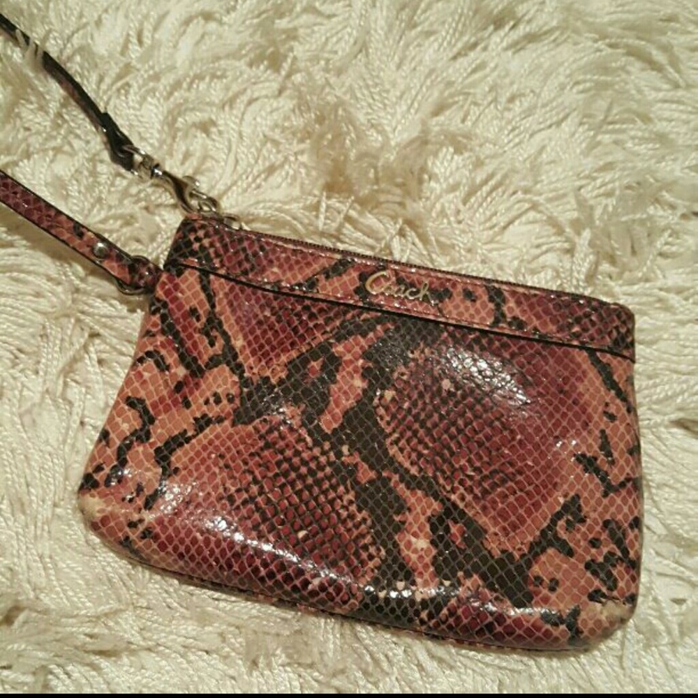 Coach wristlet