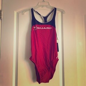 Nike sz 38 (XS) women's lifeguard bathing suit