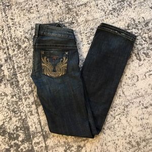 Gorgeous GUESS Jeans, waist 23 inseam 32
