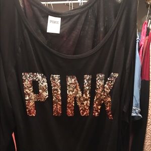 Long sleeve PINK tshirt