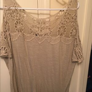 Express Open shoulder top