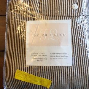 Queen Farmhouse Duvet by Taylor Linens