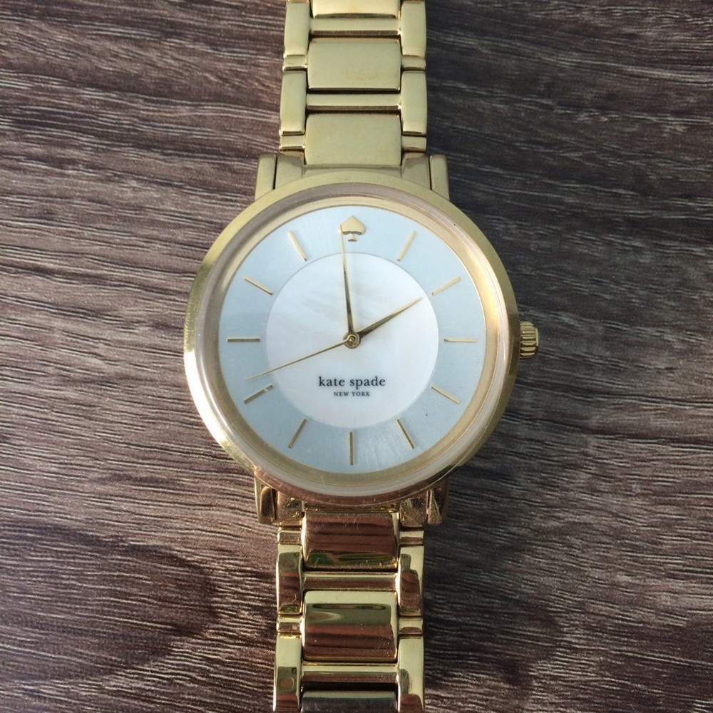 Kate Spade Gramercy Mother of Pearl Watch