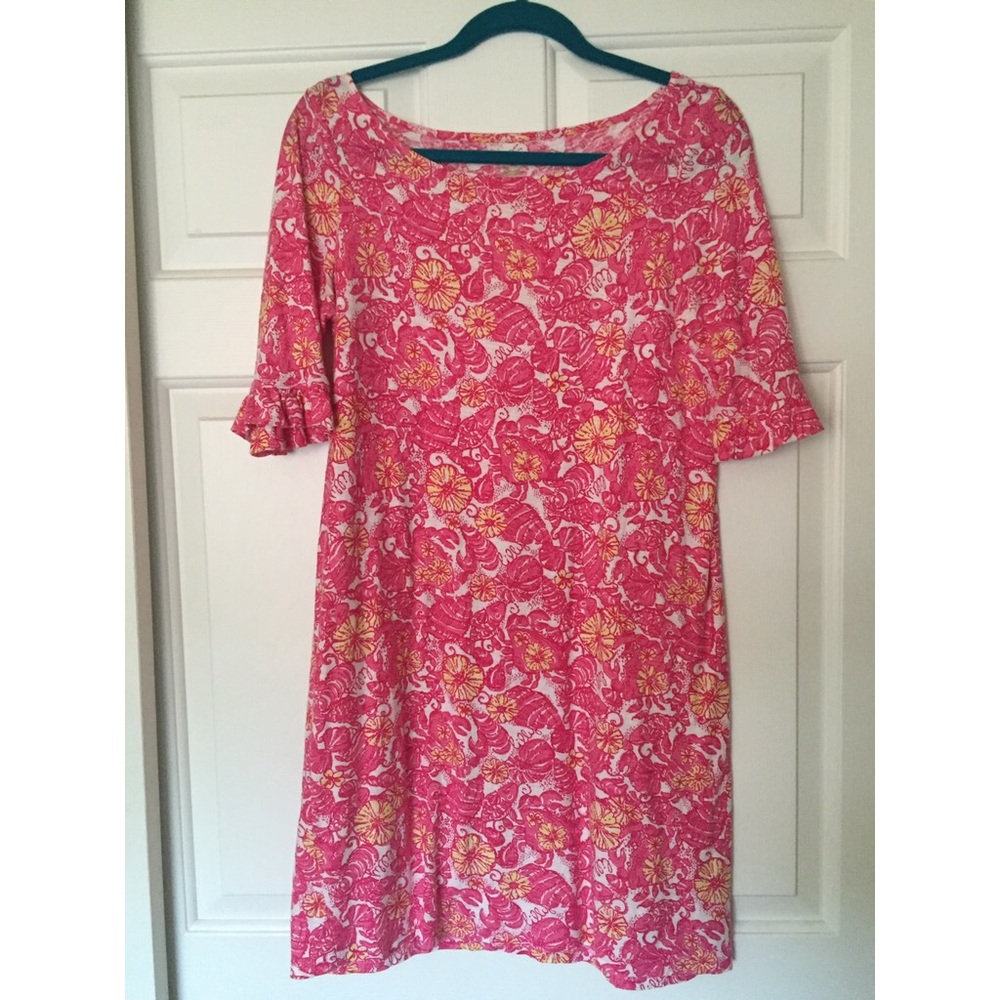 Lilly Pulitzer Chum Bucket Shirt Dress SZ Medium