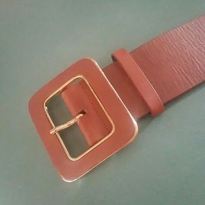 Oscar limited edition all leather brown belt w ho