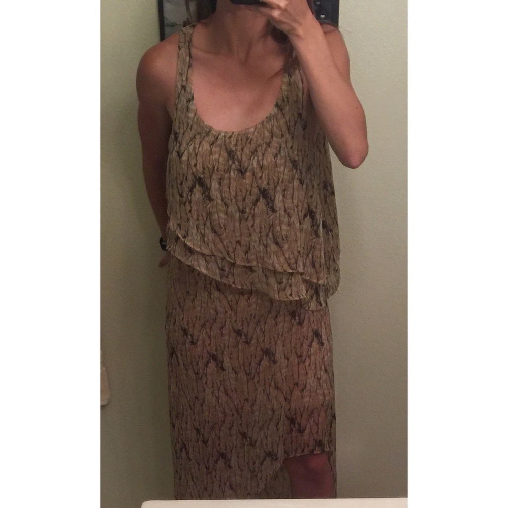 Forever 21 Printed Maxi with Side Slit