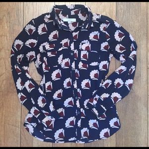 Loft Floral printed blouse