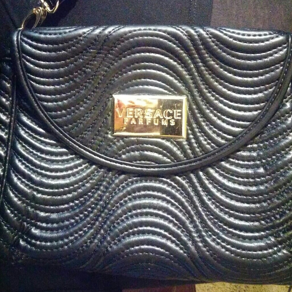 Make up bag black Versace
