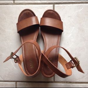 Cute brown sandals