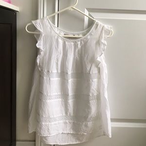 Loft lace top