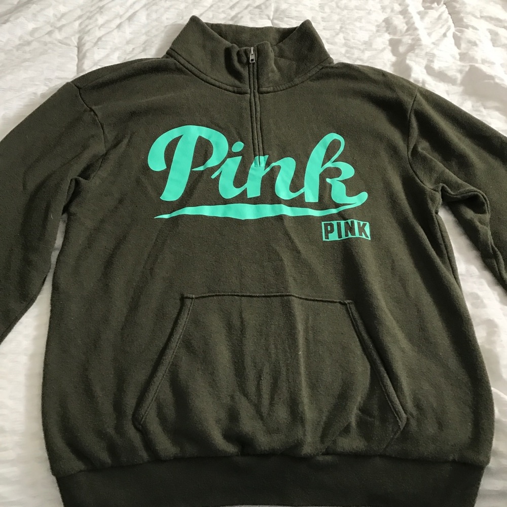 Victoria's Secret PINK half-zip Sweatshirt