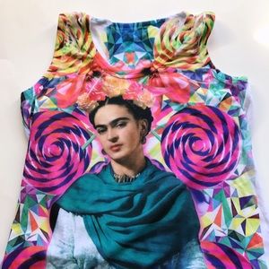 frida kahlo tank top