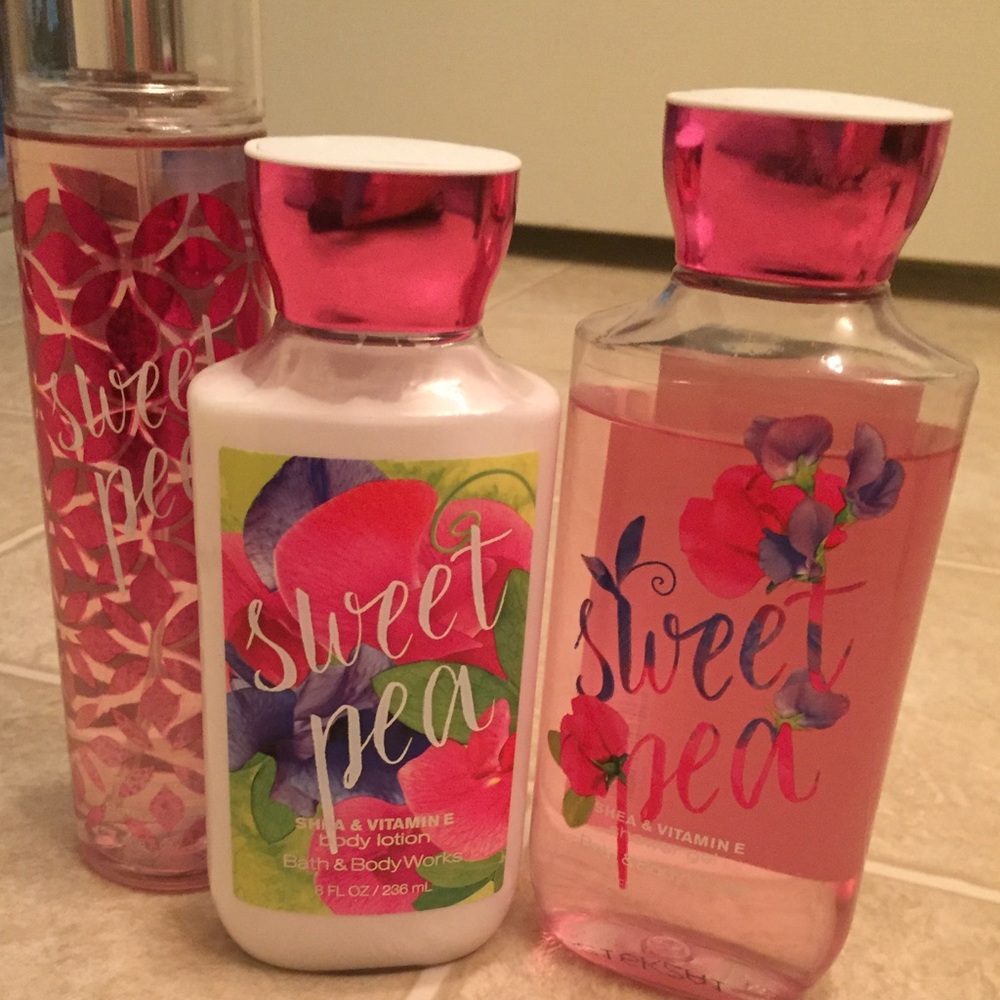 Sweet pea Bath and Body works