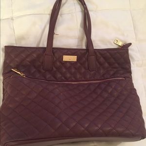Burgundy purse