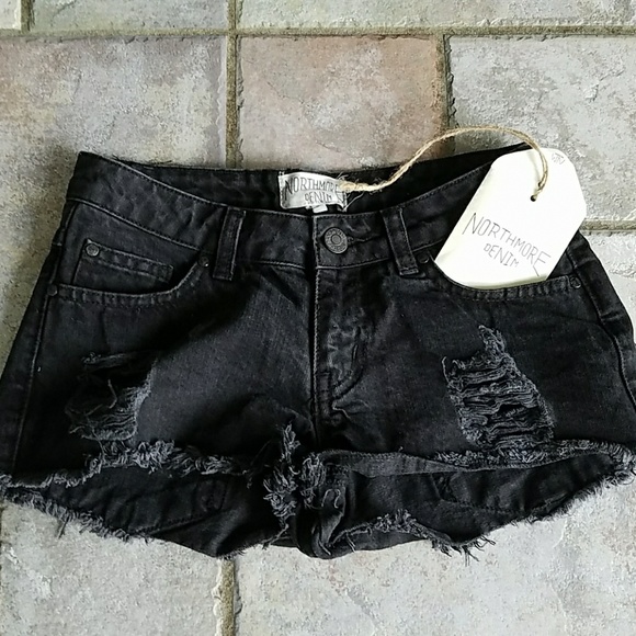 ASOS Pants - Northmore distressed denim cut offs