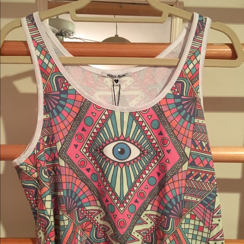 Wild fox tank top