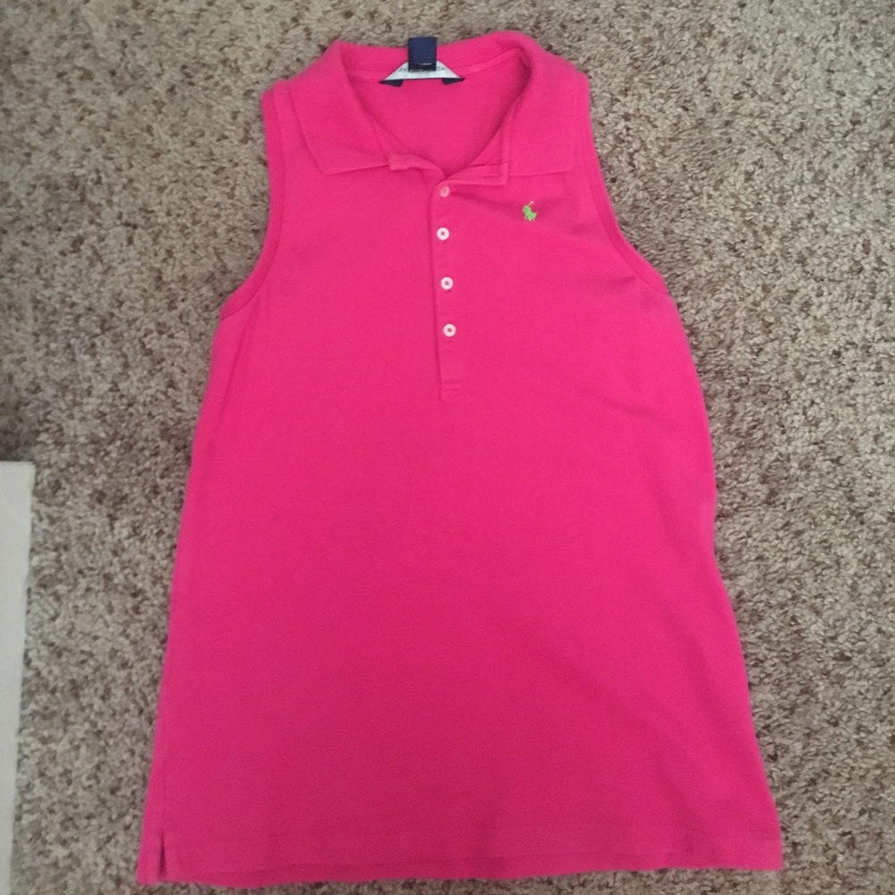 Polo tank top