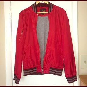 Red jacket