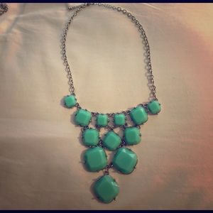 Mint necklace.