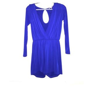 Royal Blue Romper