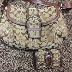 Coach wallet and purse in good condition