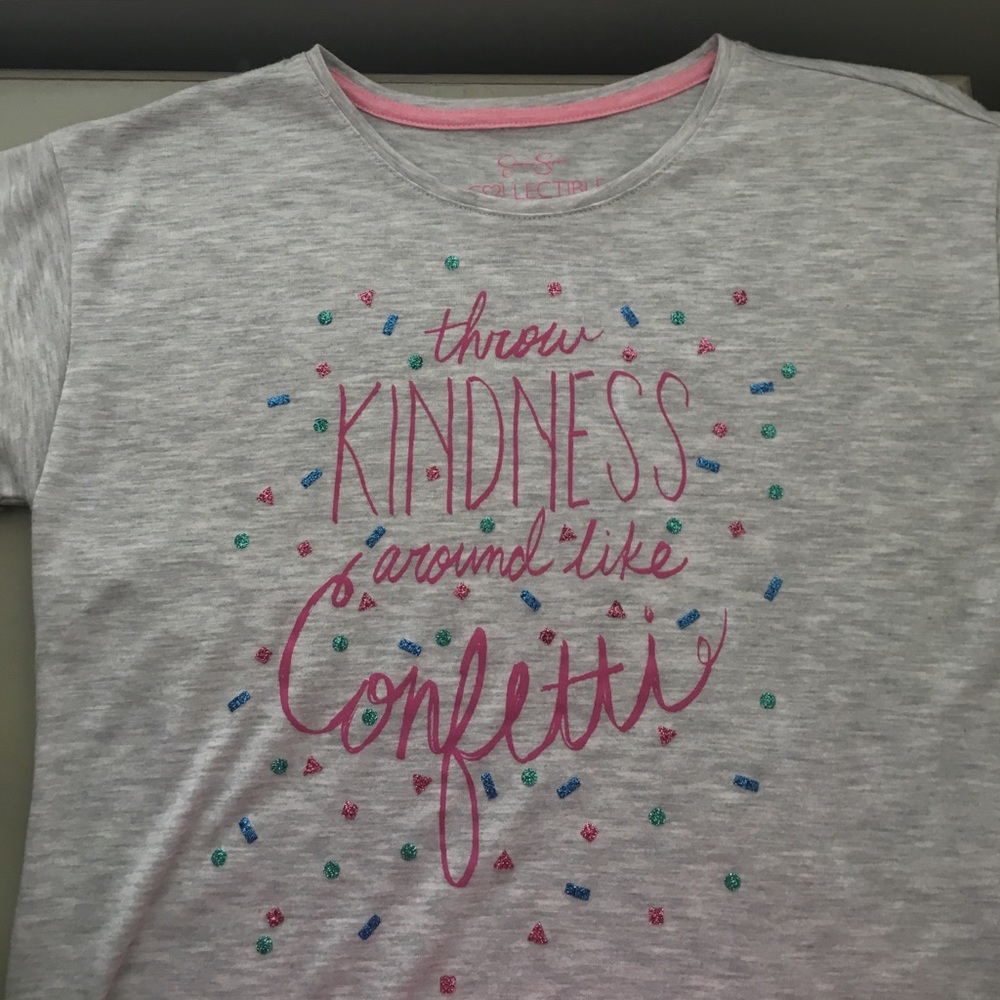Throw kindness around like confetti top