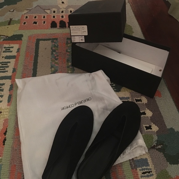 Creatures of Comfort black suede slides - Picture 2 of 5