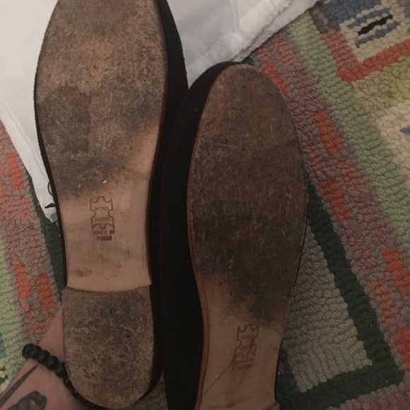 Creatures of Comfort black suede slides - Picture 4 of 5