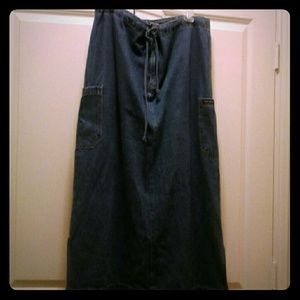 Jean  skirt